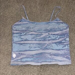 FP Movement by Free People Blue and Lavender Camisole